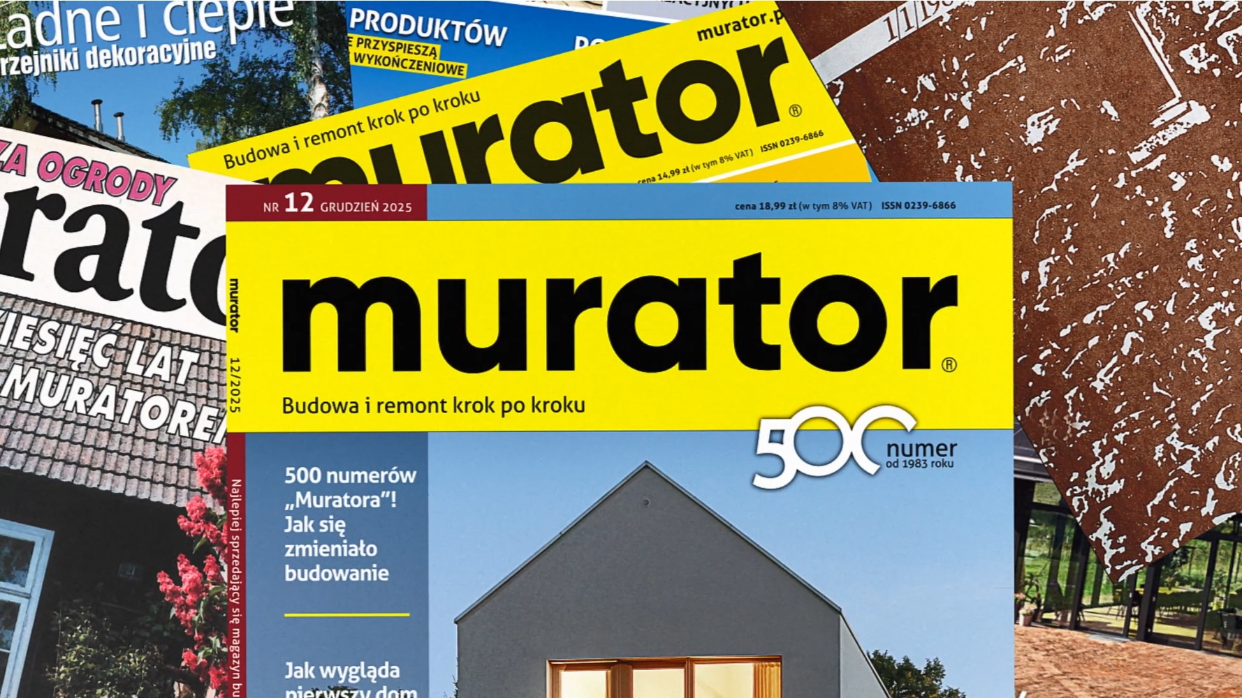 „Murator” ze specjalnym numerem z okazji 500. wydania
