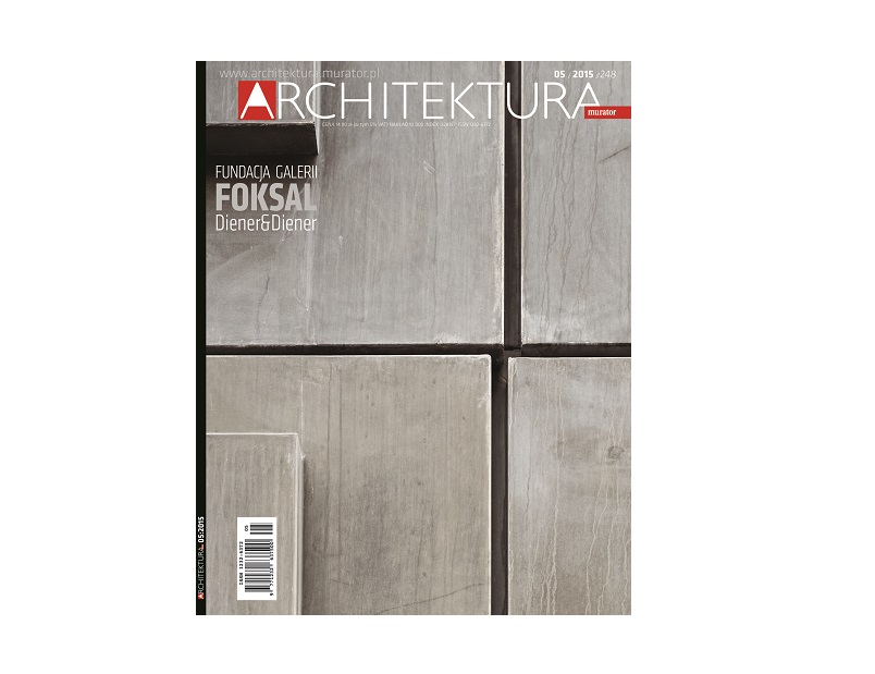 „ARCHITEKTURA-murator” wśród najlepszych okładek 2015 roku