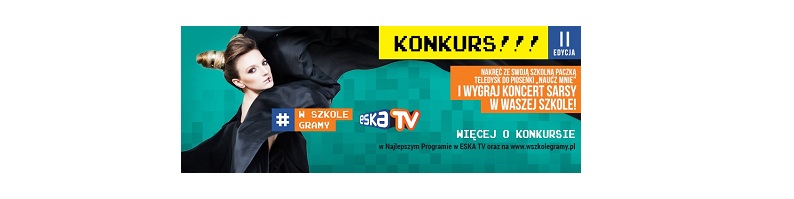 ESKA TV ogłosiła II edycję akcji „W szkole gramy”
