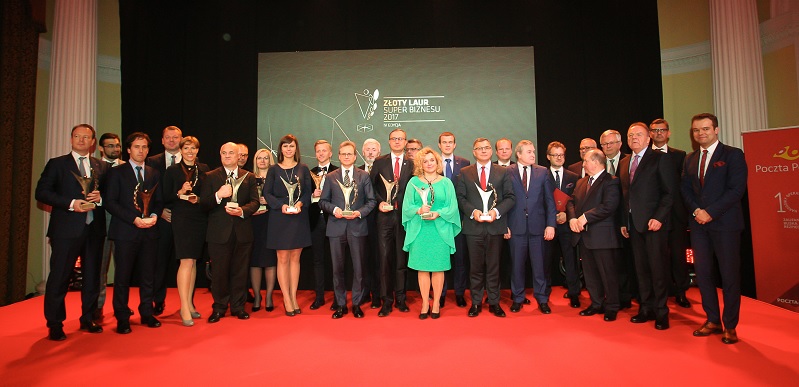Laureaci IV edycji nagrody Złoty Laur Super Biznesu